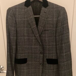 Etro Milano plaid sport coat.